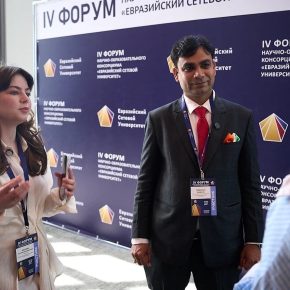CITS Provides Interpreting for the 4th Eurasian Network University Forum